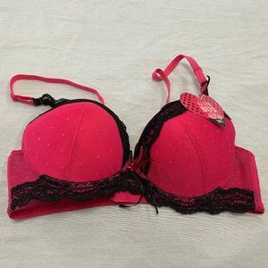 🦜 LOVE BUG WOMENS UNDERWIRE BRA SIZE 36C 🦜